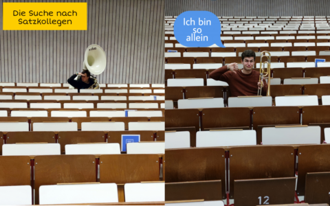 Tenorhorn, Posaune, Tuba Spieler*innen gesucht